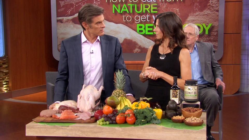 Nell with Dr. Oz Discussing Paleo Diet